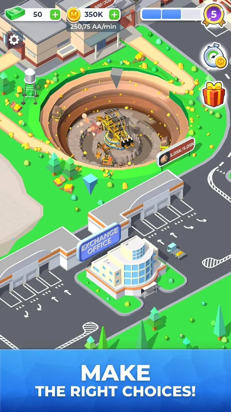Mining Inc. v1.20.12 APK Мод (Много монет) Screenshot 2