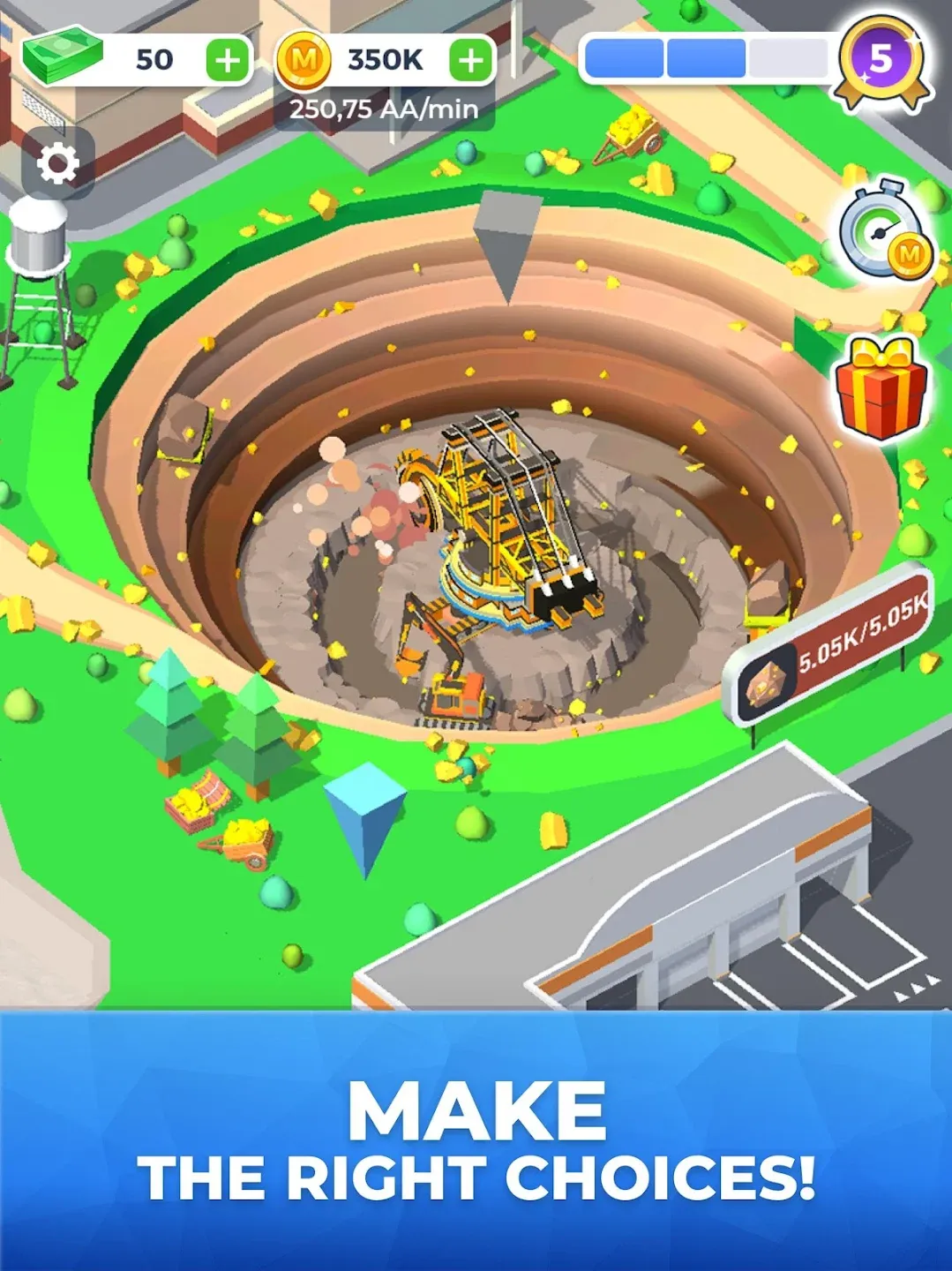 Mining Inc. v1.20.12 APK Мод (Много монет) Screenshot 5