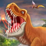 Скачать мод Dino World - Jurassic Dinosaur Мод (Много денег) на Андроид