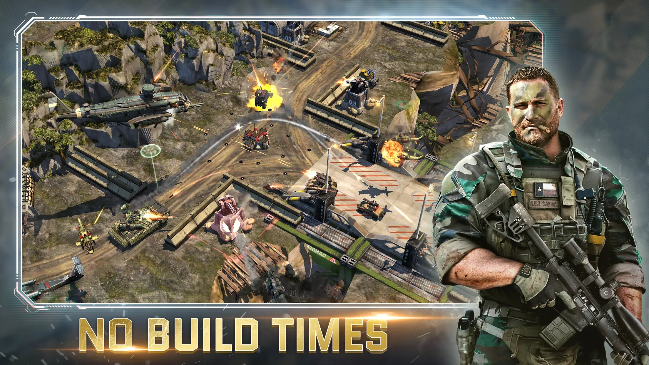 War Commander: Rogue Assault v10.7.1 APK Мод (Меню, Режим бога) Screenshot 2