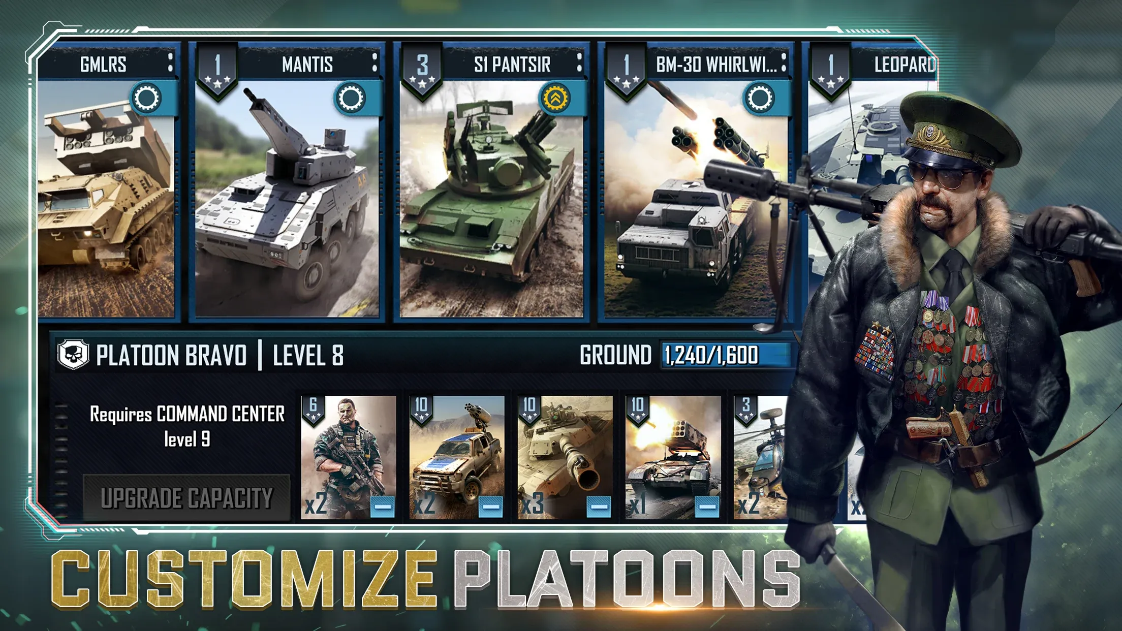 War Commander: Rogue Assault v10.7.1 APK Мод (Меню, Режим бога) Screenshot 4