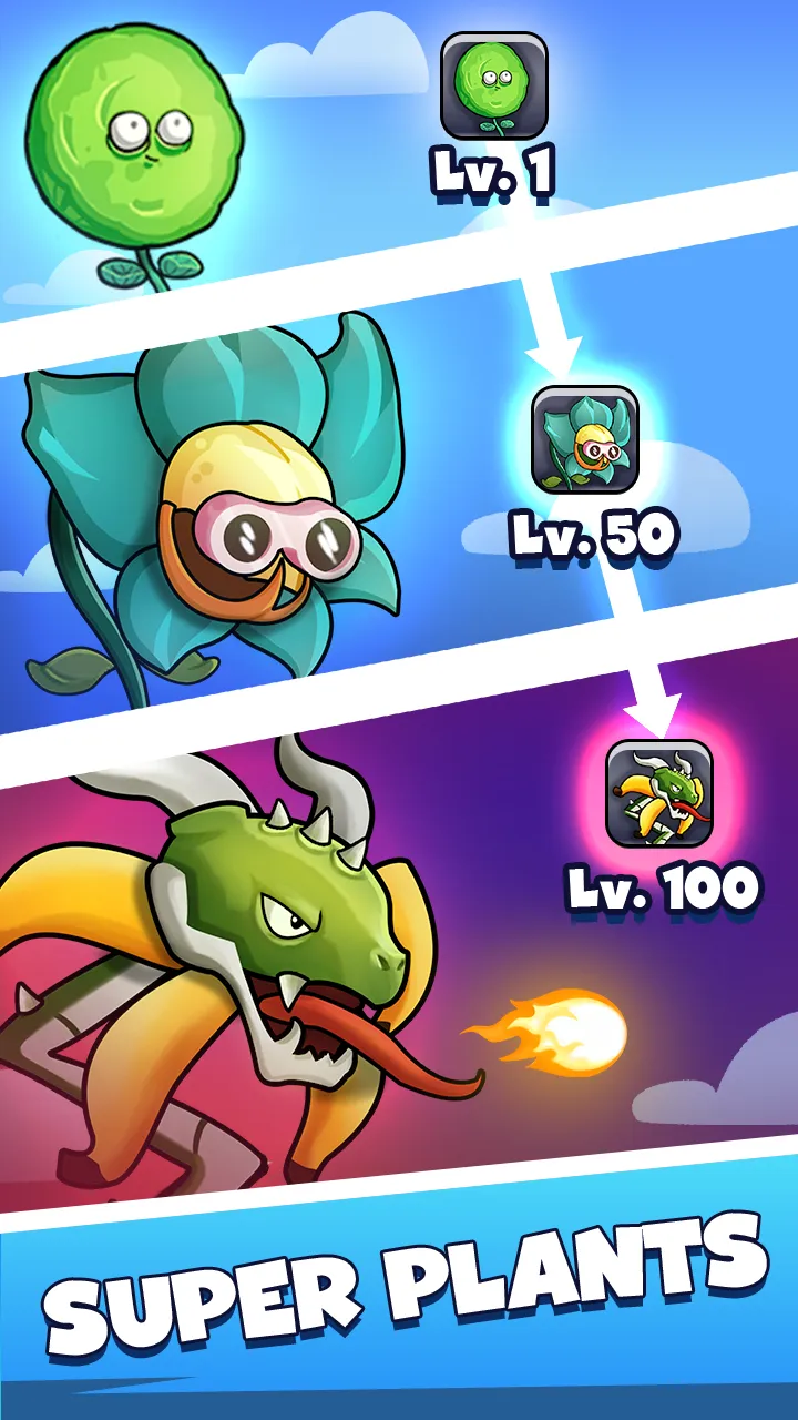 Merge Plants - игра зомби v1.13.47 APK Мод (Меню, Много алмазов) Screenshot 2 Merge Plants - игра зомби v1.13.47 APK Мод (Меню, Много алмазов) Screenshot 2