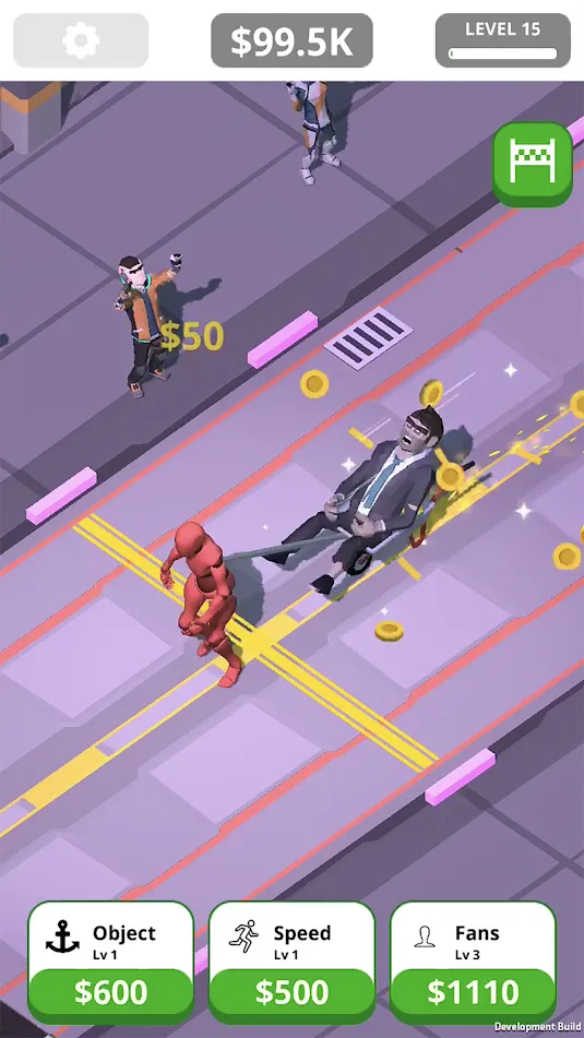 Idle Tap Strongman [мод: всё открыто] Screenshot 1