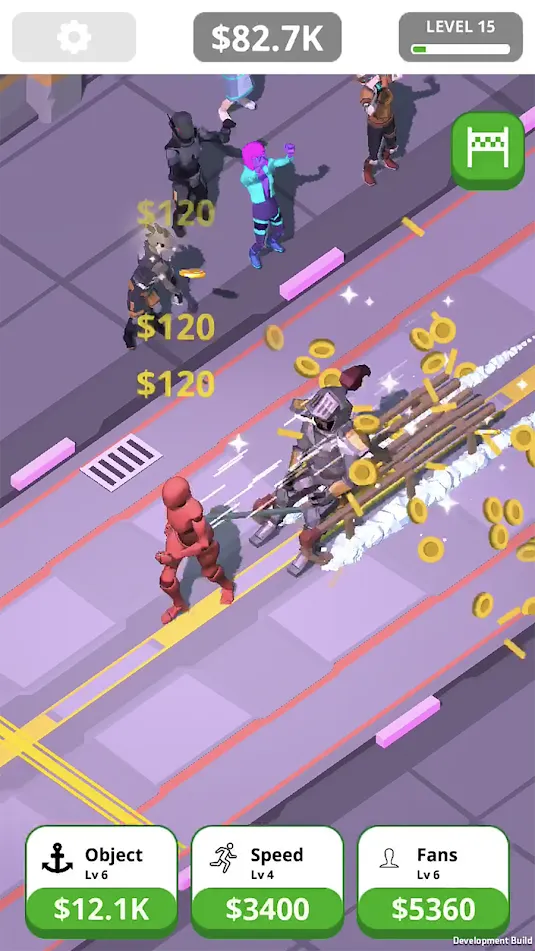 Idle Tap Strongman [мод: всё открыто] Screenshot 4