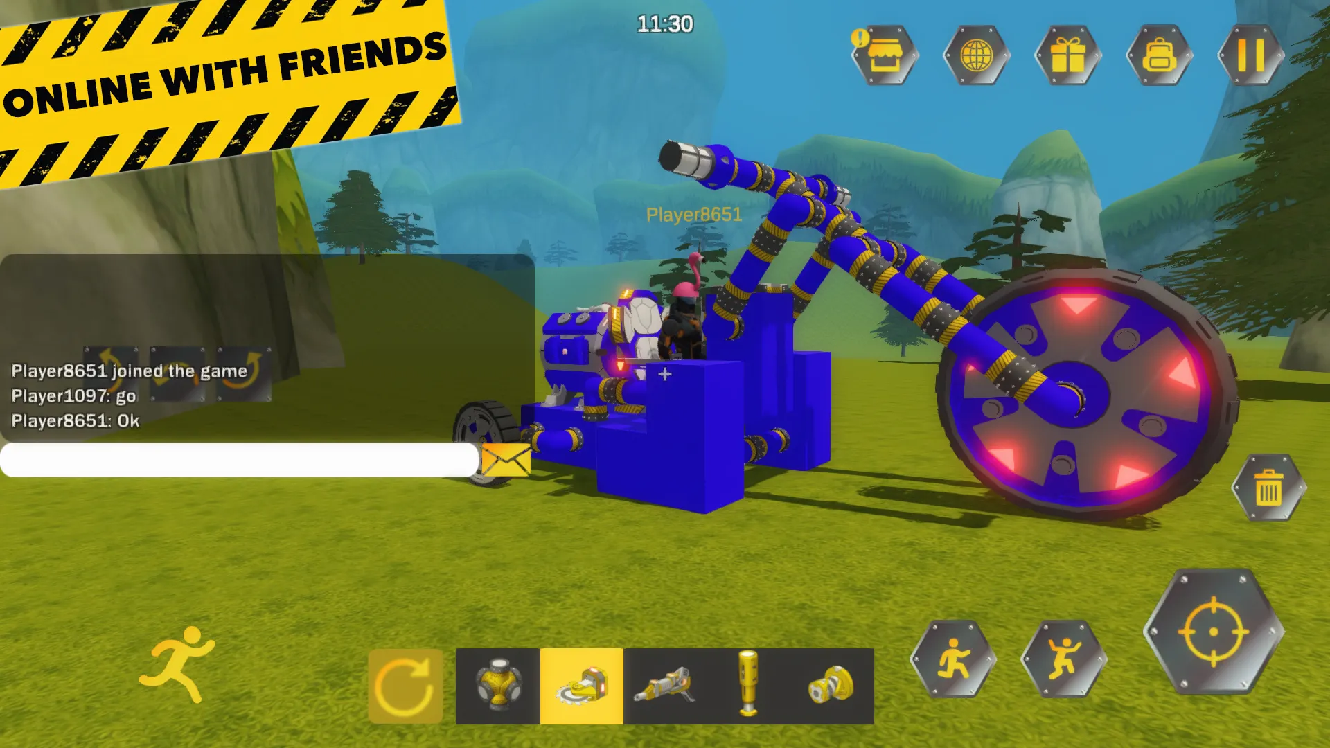 Evercraft Mechanic: Sandbox [мод: много денег] Screenshot 2