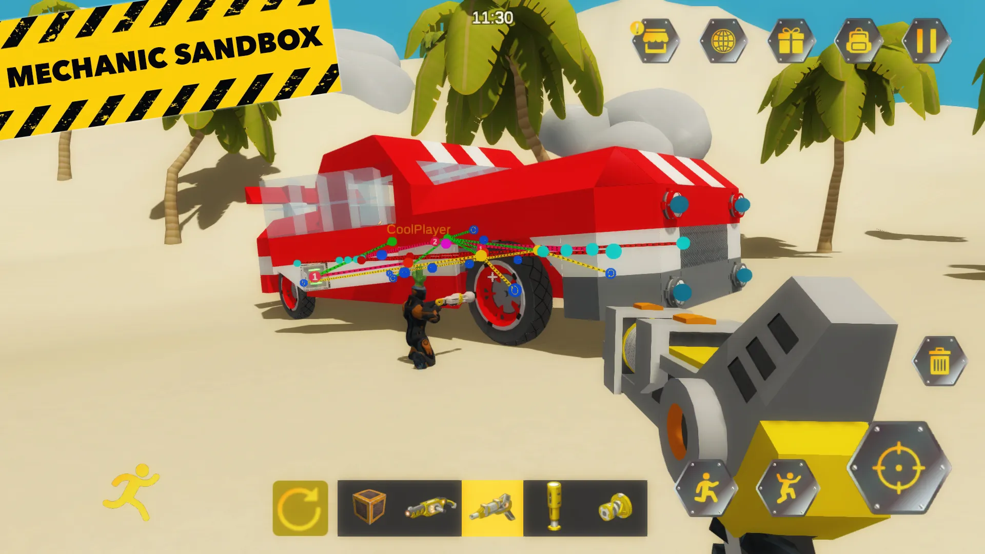 Evercraft Mechanic: Sandbox [мод: много денег] Screenshot 5