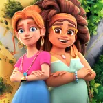 Скачать мод Penny & Flo: Обнови дом Мод (Меню, Много денег и звёзд) на Андроид