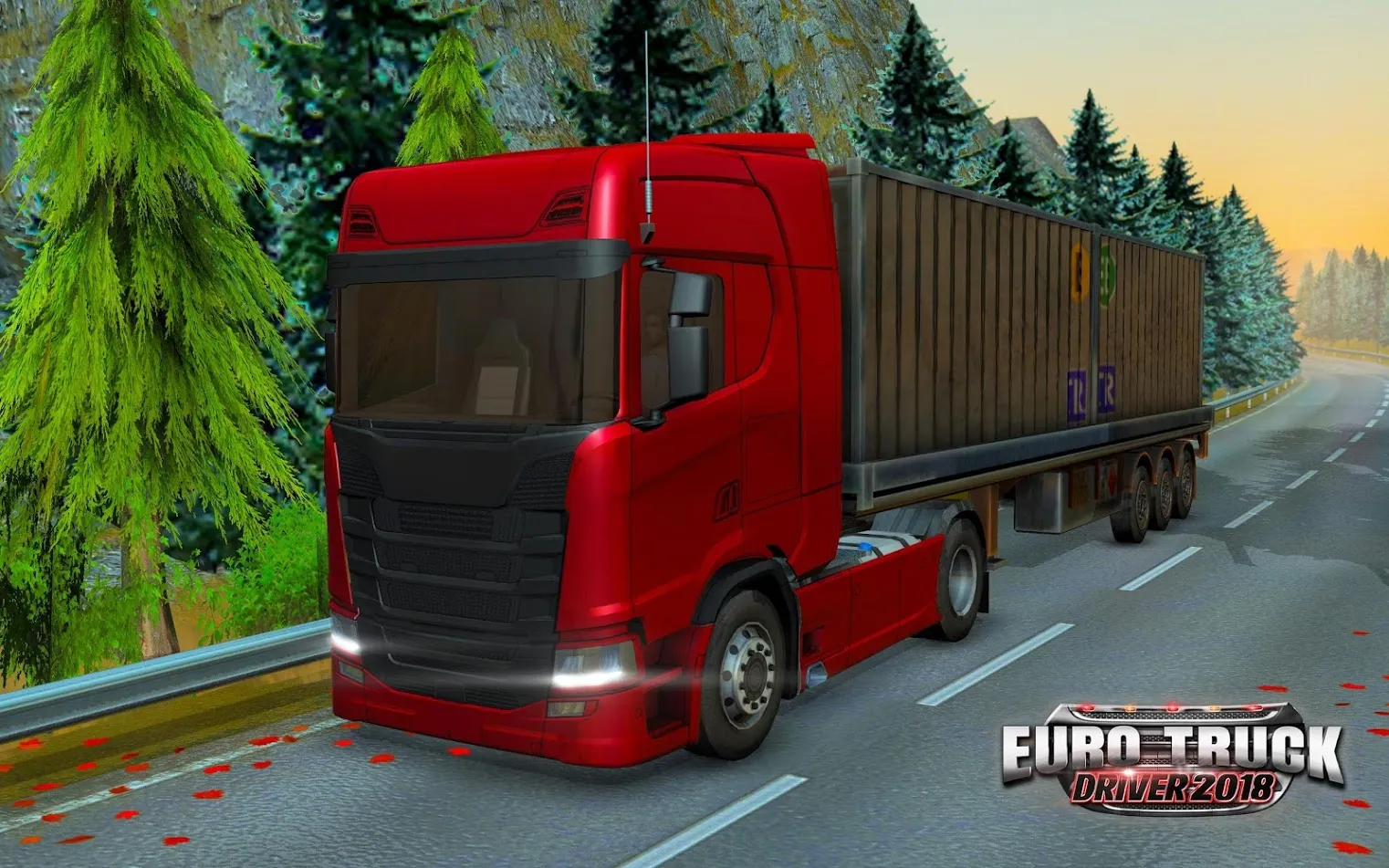 Euro Truck Driver - 2018 [мод: много денег] Screenshot 1