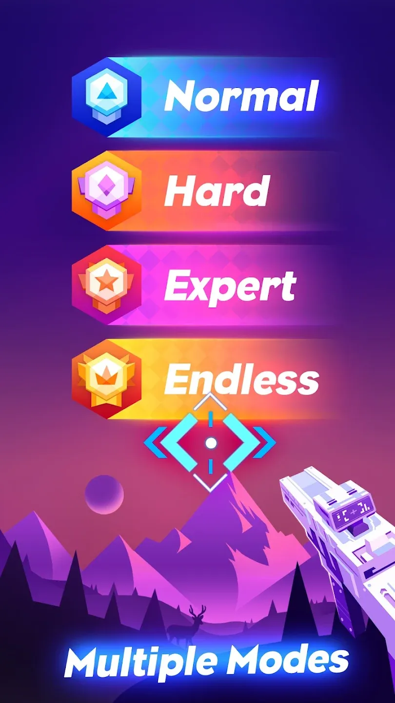 Огневой бит - Мusic и стрельба v2.1.0 APK Мод (Много денег) Screenshot 3