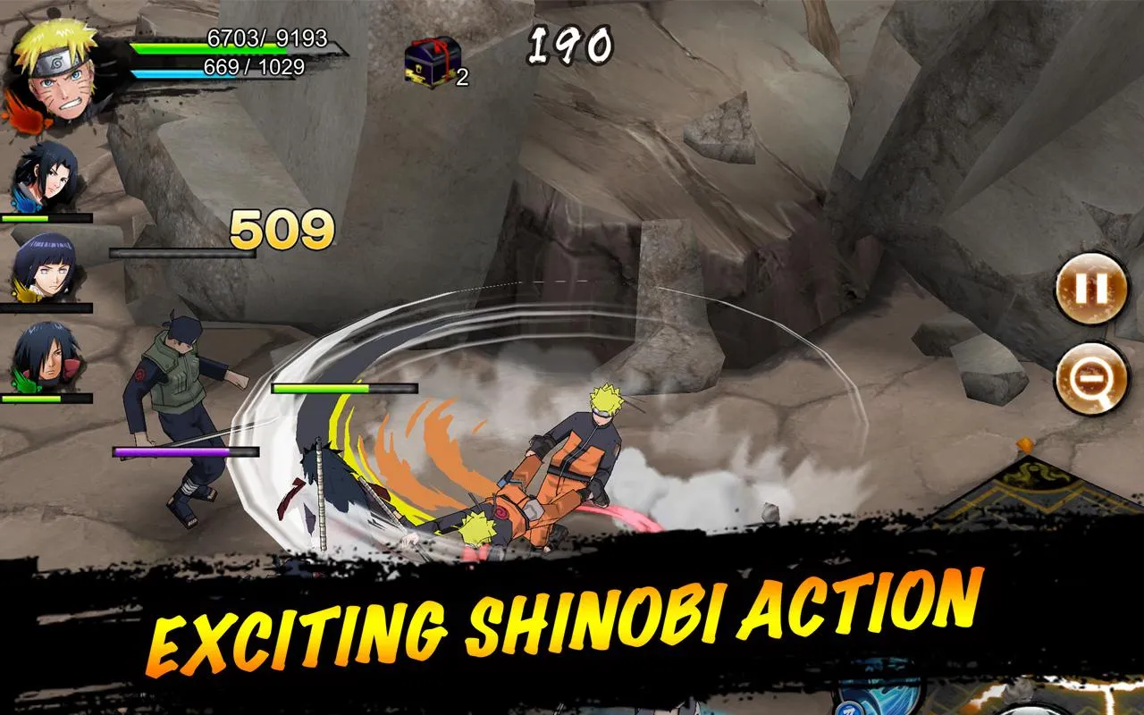 NARUTO X BORUTO NINJA VOLTAGE [мод: скиллы без кулдауна] Screenshot 2