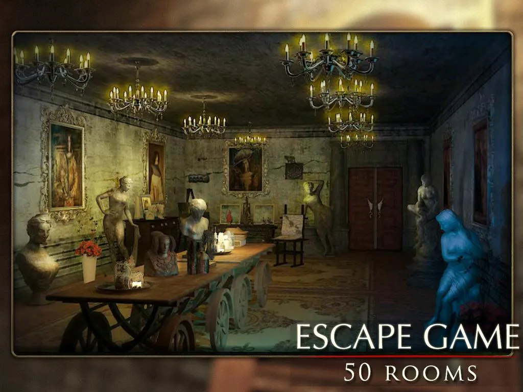Побег игра: 50 комната 2 [мод: много подсказок] Screenshot 2
