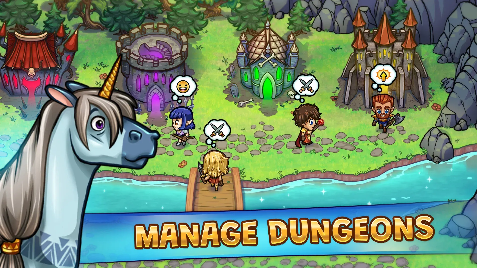 Hero Park: Shops & Dungeons v1.24.1 APK Мод (Много денег) Screenshot 5 Hero Park: Shops & Dungeons v1.24.1 APK Мод (Много денег) Screenshot 5