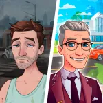 Скачать мод Hit the Bank: симулятор жизни [мод: много денег] на Андроид