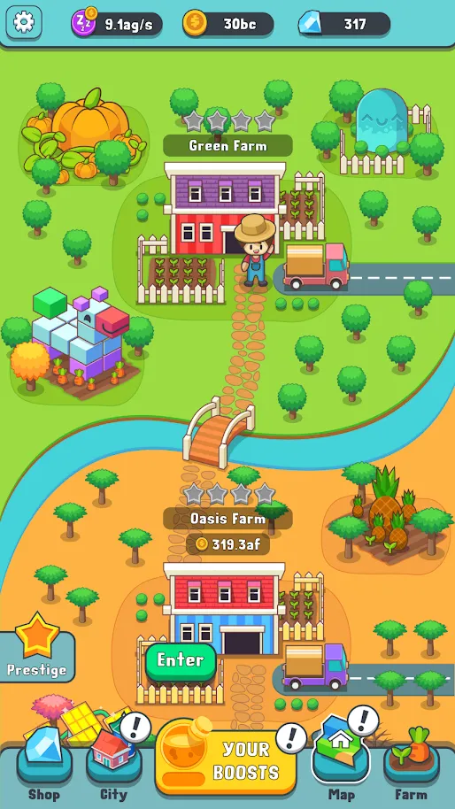 Juice Farm – Idle Harvest [мод: много денег] Screenshot 5