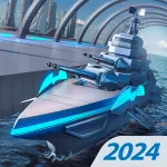Скачать полную версию PACIFIC WARSHIPS: Морское ПвП [мод: бесконечные патроны] на Андроид