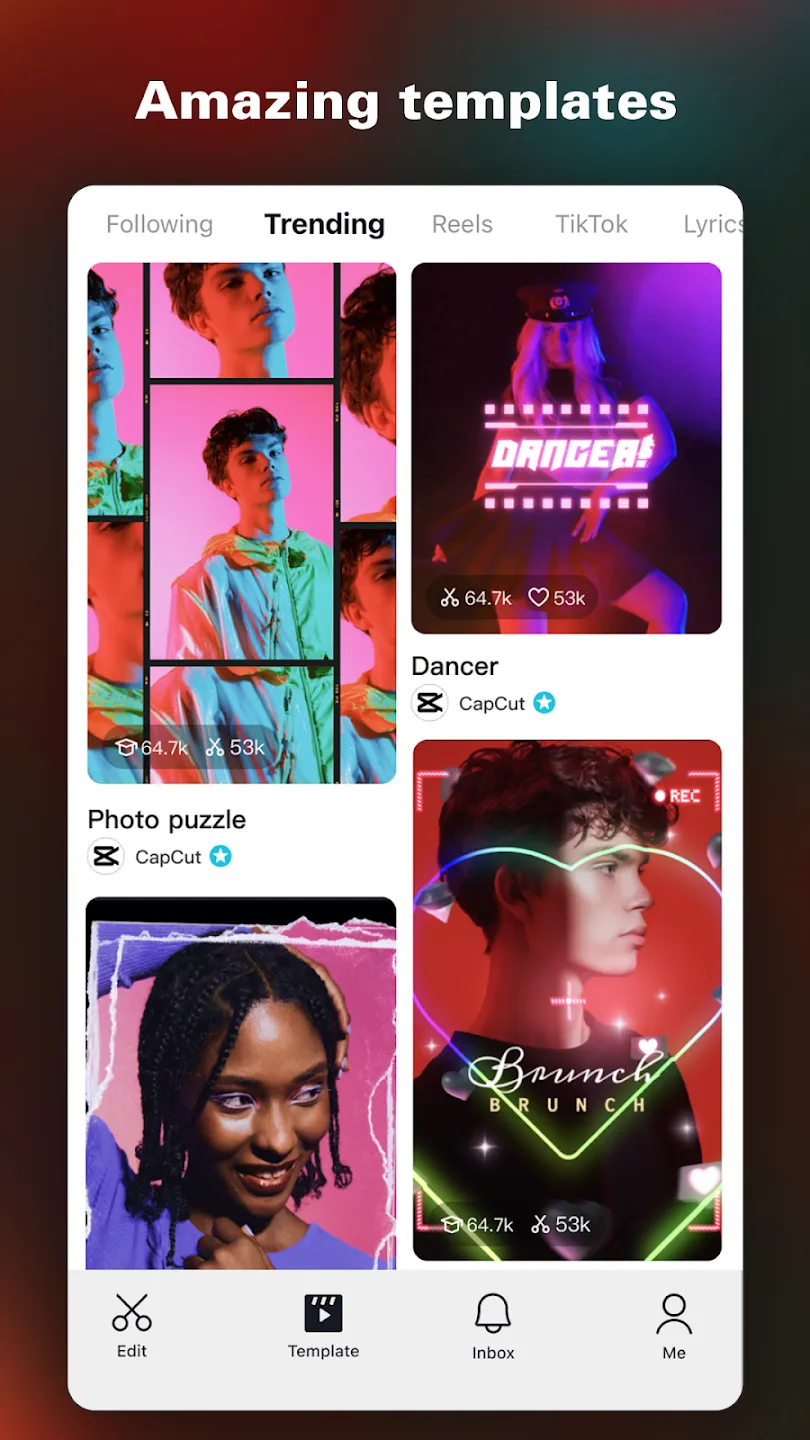 CapCut Premium v17.8.0 APK Мод (Всё открыто) Screenshot 1