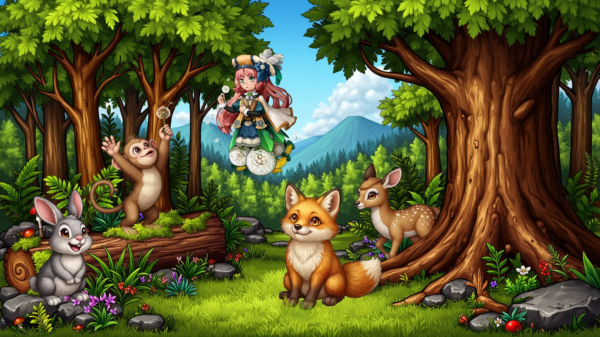 Драконы и эльфы (Игра слияния) v5.3.5 APK Мод (Меню, Много ресурсов) Screenshot 3