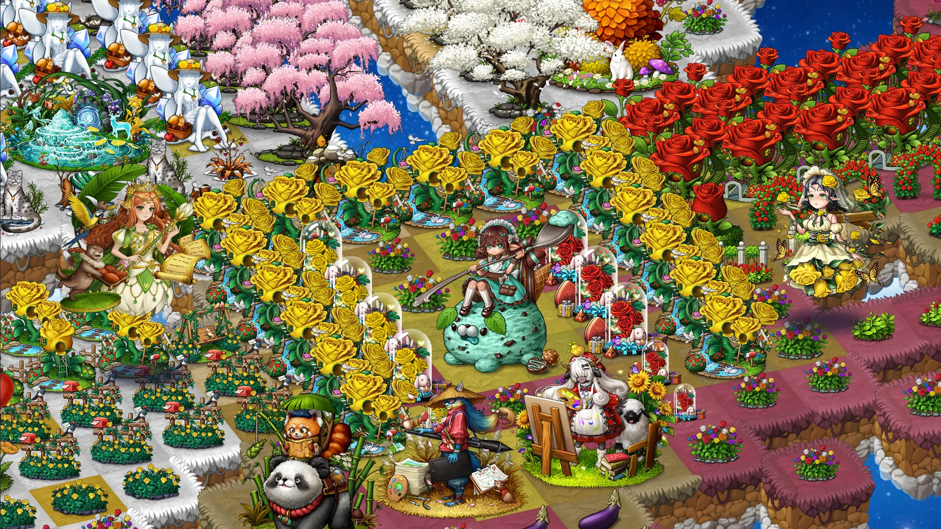 Драконы и эльфы (Игра слияния) v5.3.5 APK Мод (Меню, Много ресурсов) Screenshot 5
