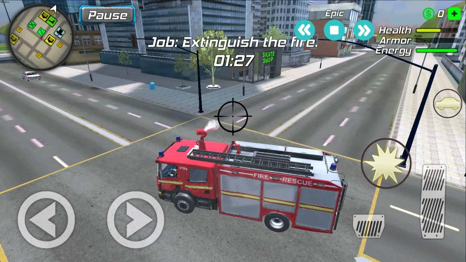 Snow Storm Superhero v1.3.6 APK Мод (Много маны) Screenshot 3