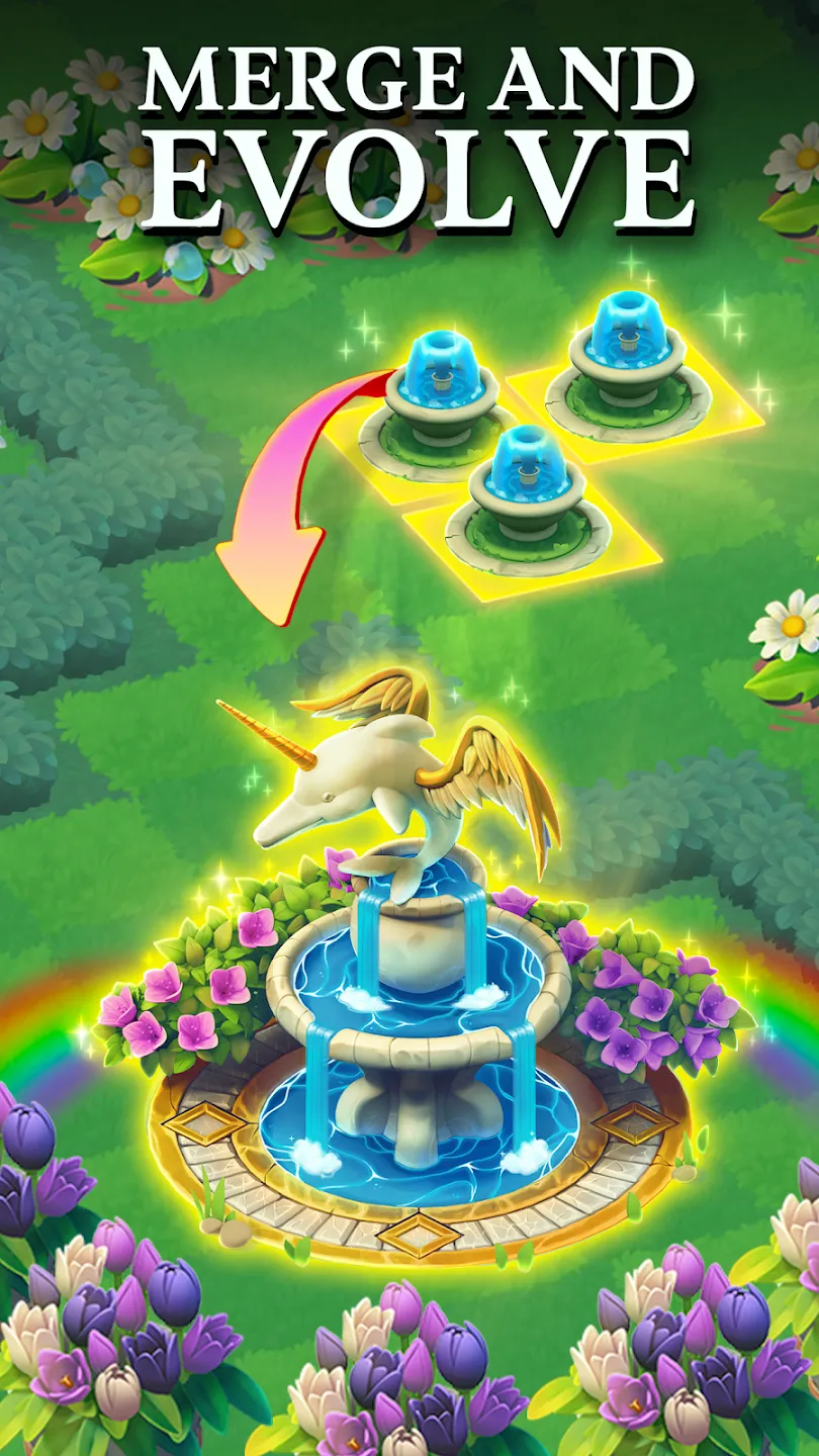 Merge Gardens v1.52.0 APK Мод (Меню, Много денег, Скорость игры) Screenshot 4