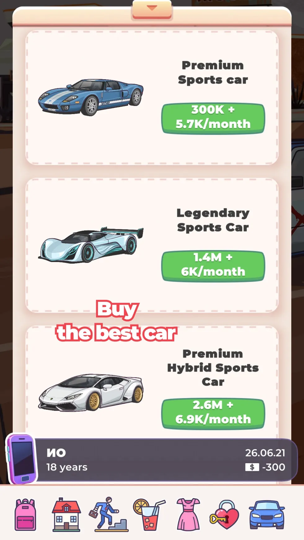 Hollywood Celebrity Story Life v1.9.3 APK Мод (Много денег) Screenshot 5