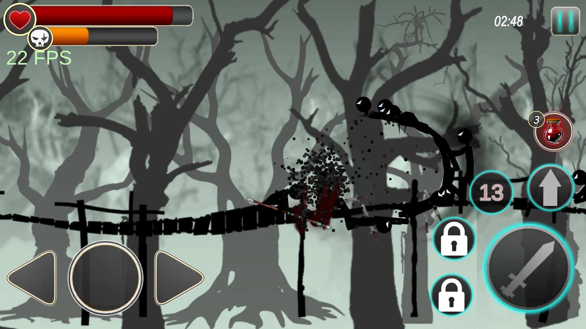 Stickman Reaper [мод: высокий урон] Screenshot 4