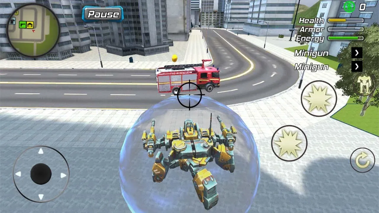 Crime Angel Superhero Vegas v1.3.9 APK Мод (Много энергии) Screenshot 2