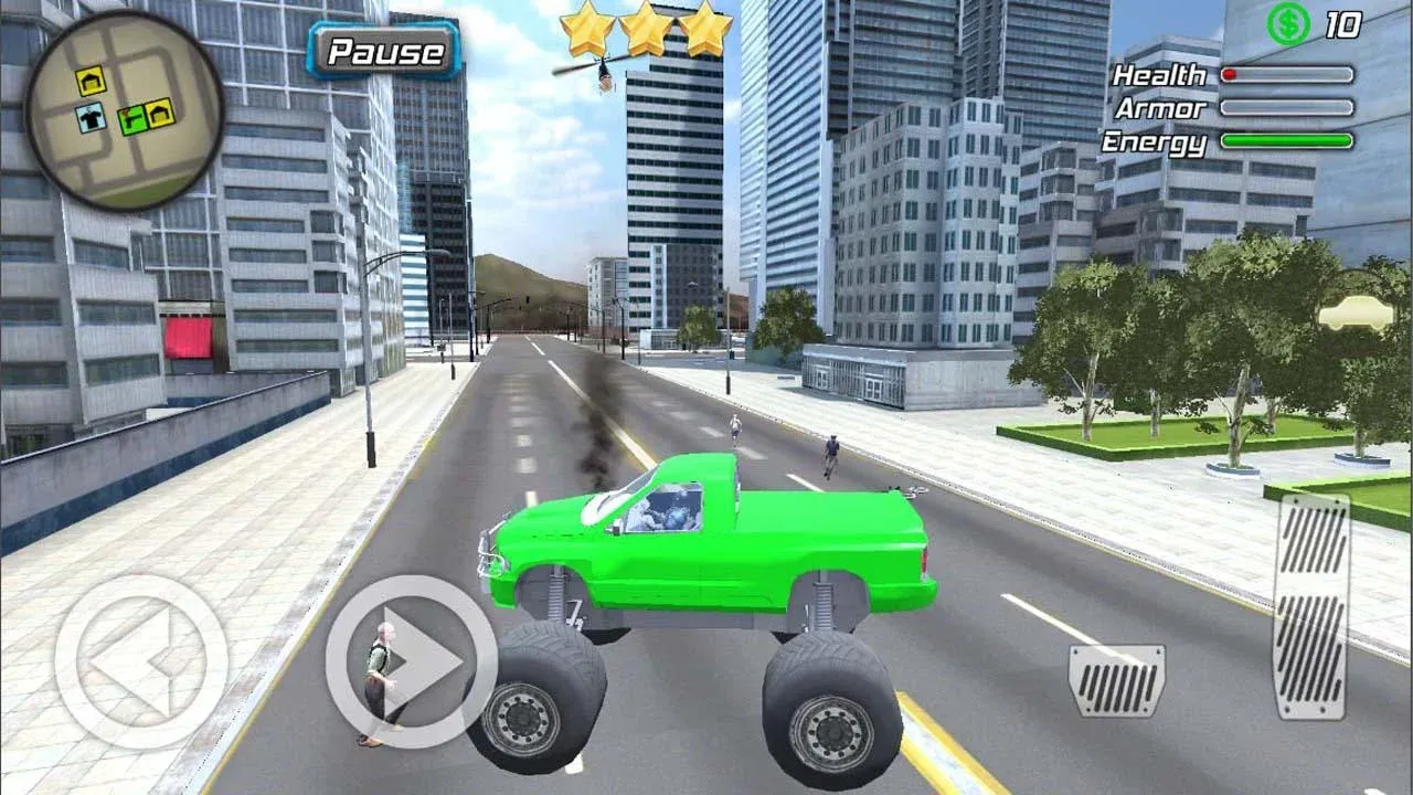 Crime Angel Superhero Vegas v1.3.9 APK Мод (Много энергии) Screenshot 3