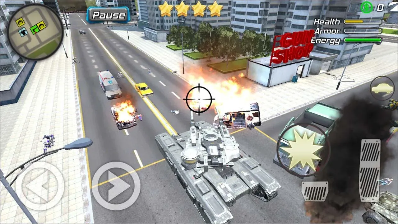 Crime Angel Superhero Vegas v1.3.9 APK Мод (Много энергии) Screenshot 5