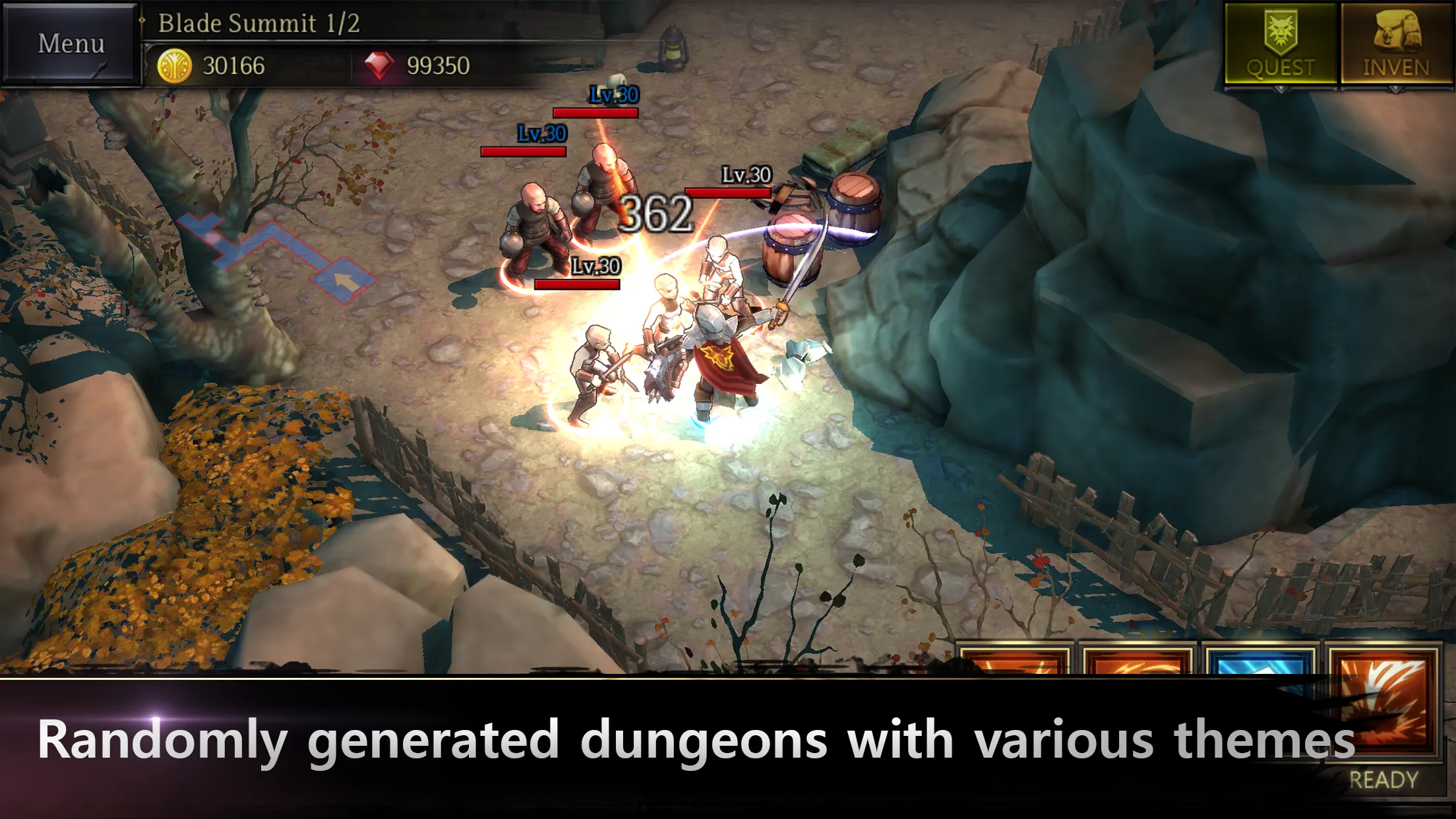 Rogue Hearts v1.6.13 APK Мод (Меню, Максимальный уровень, Урон, Много HP) Screenshot 2