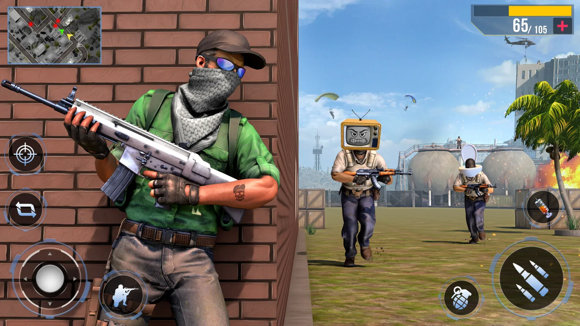 FPS Shooting Games v25.9 APK Мод (Режим бога) Screenshot 4