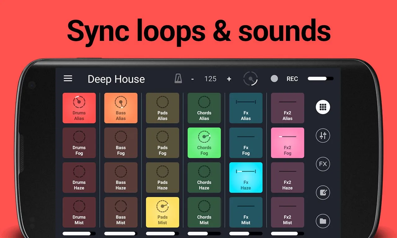 Remixlive - Make Music & Beats Screenshot 1