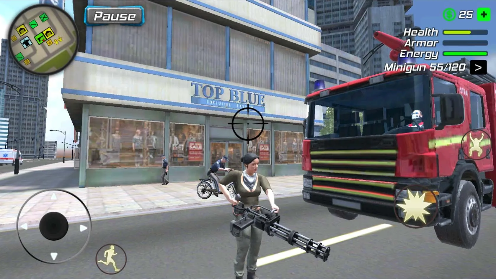 Super Miami Girl: City Dog Crime [мод: бесплатные покупки] Screenshot 1