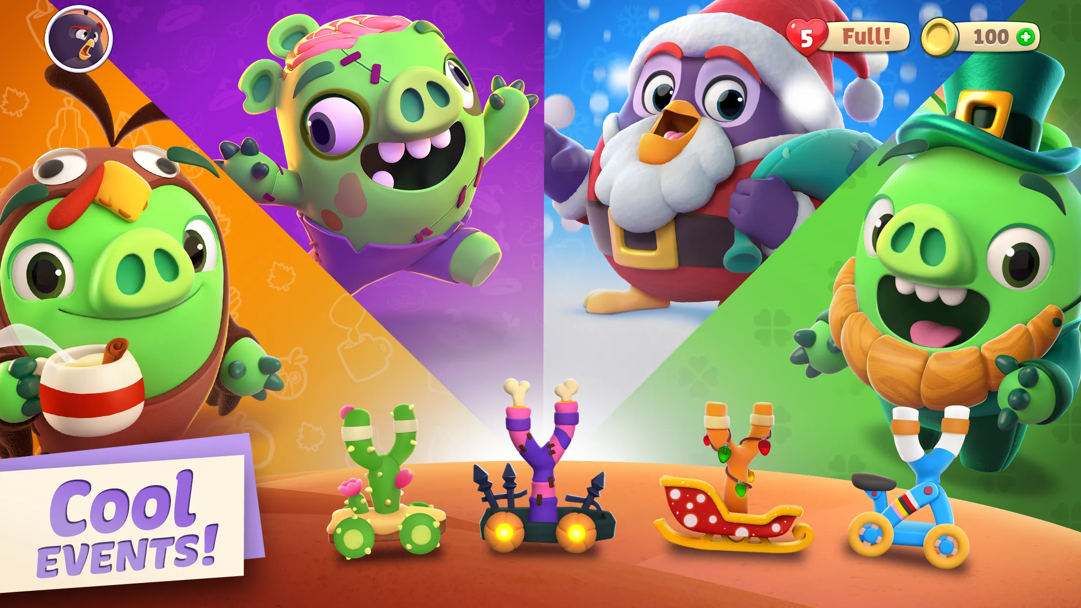 Angry Birds Journey v3.8.4 APK Мод (Много денег) Screenshot 3