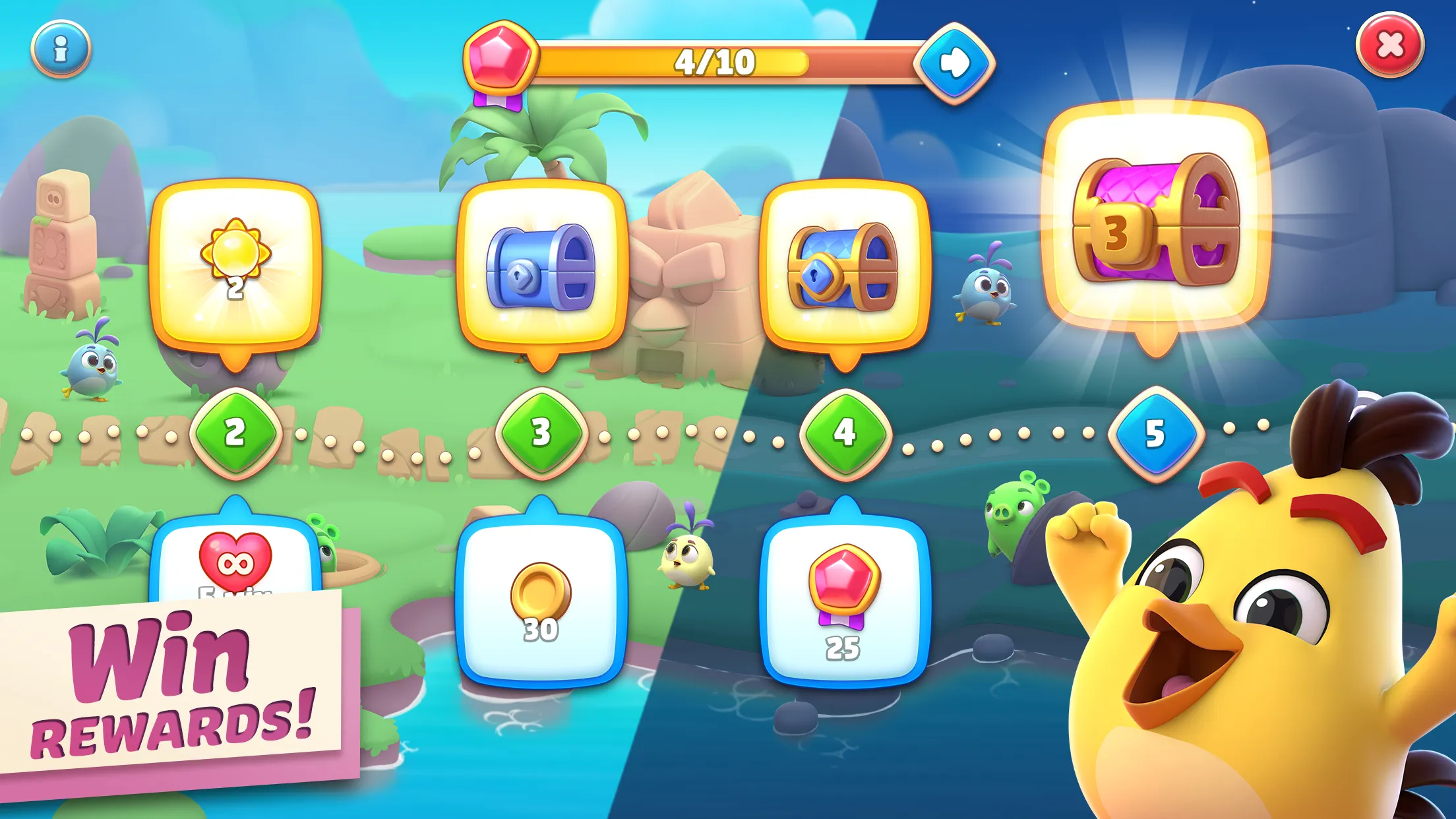 Angry Birds Journey v3.8.4 APK Мод (Много денег) Screenshot 4