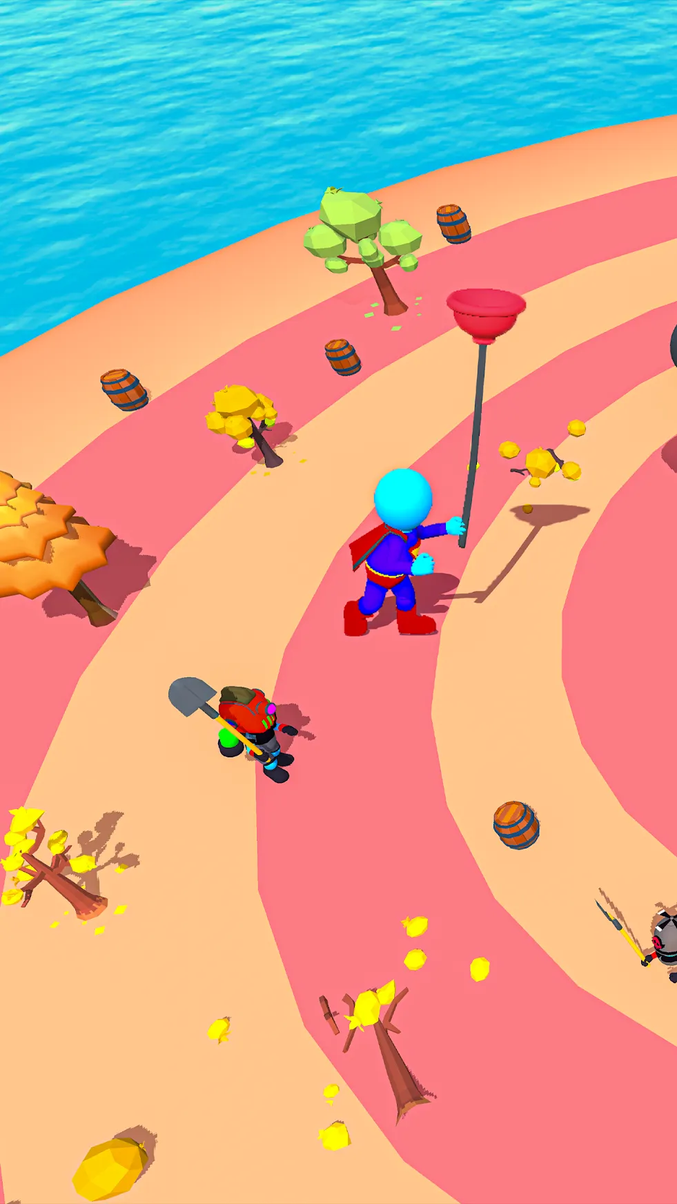 Smashers.io - ио битва! [мод: много денег] Screenshot 1