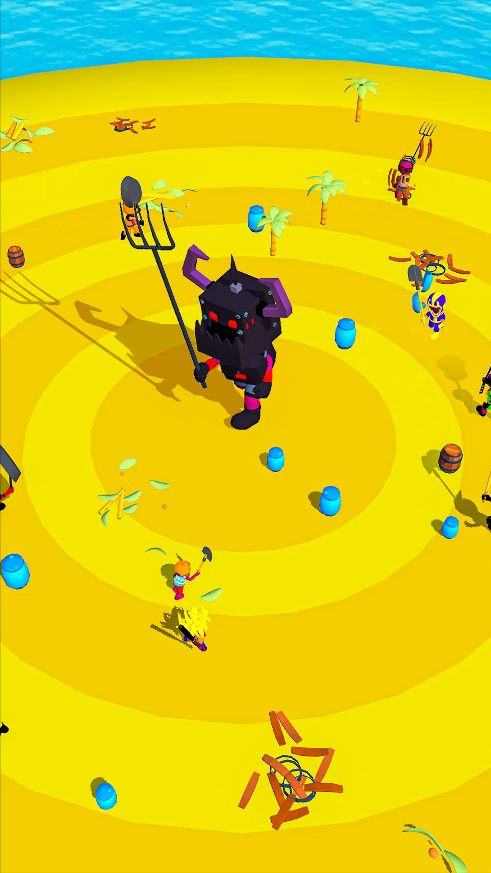Smashers.io - ио битва! [мод: много денег] Screenshot 2