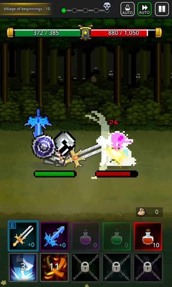Мастер Поднятия Меча v2.6.4 APK Мод (Меню, Режим бога, Крит, Много денег) Screenshot 2