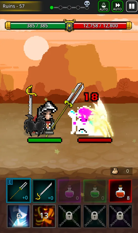 Мастер Поднятия Меча v2.6.4 APK Мод (Меню, Режим бога, Крит, Много денег) Screenshot 5