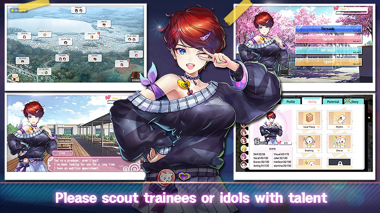 Девчачья группа идолы K-Pop v1.3.51 APK Мод (Меню, Много денег) Screenshot 5