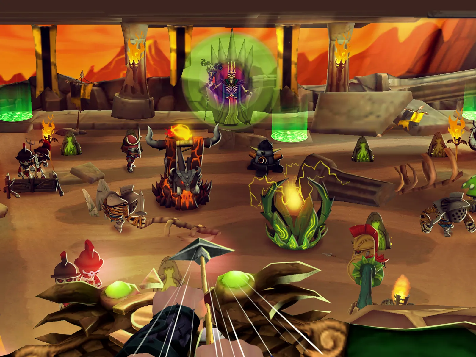 Skull Towers – защита башни игры без интернета [мод: много денег] Screenshot 2