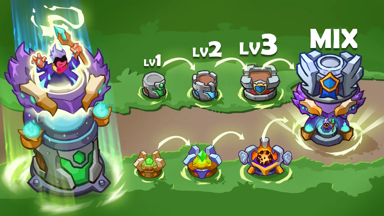 King of Defense Premium [мод: меню] Screenshot 3