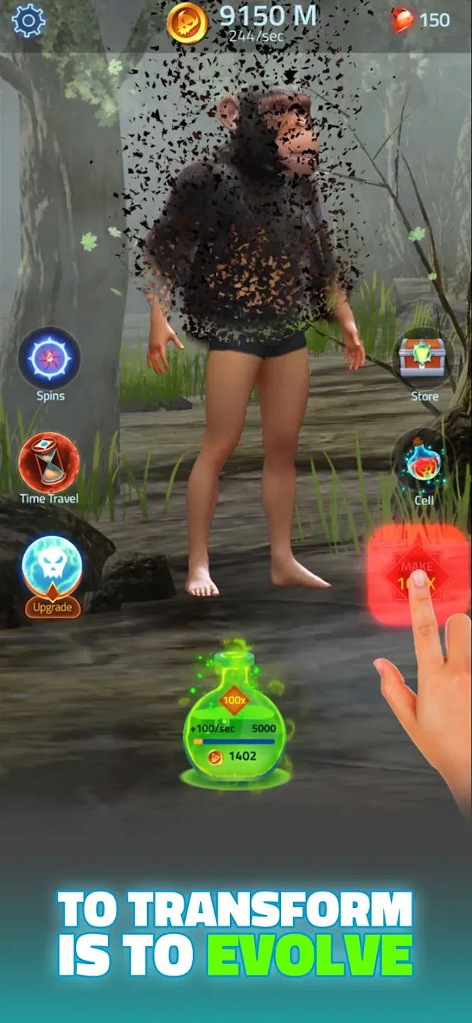 Idle Transformation v3.9.3 APK Мод (Много денег) Screenshot 2