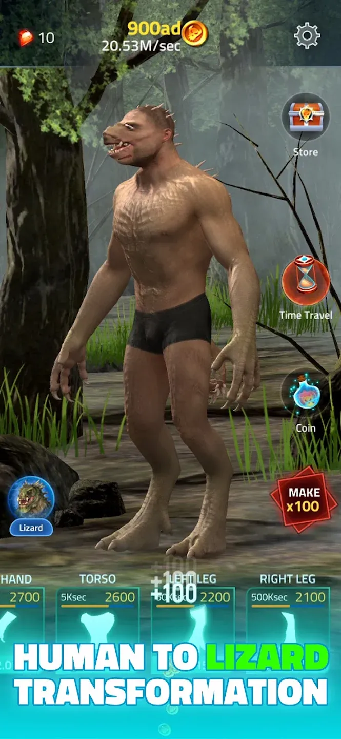 Idle Transformation v3.9.3 APK Мод (Много денег) Screenshot 3