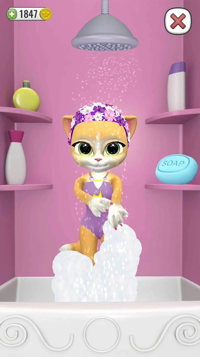 Моя Говорящая Кошка Эмма v3.9.1 APK Screenshot 1