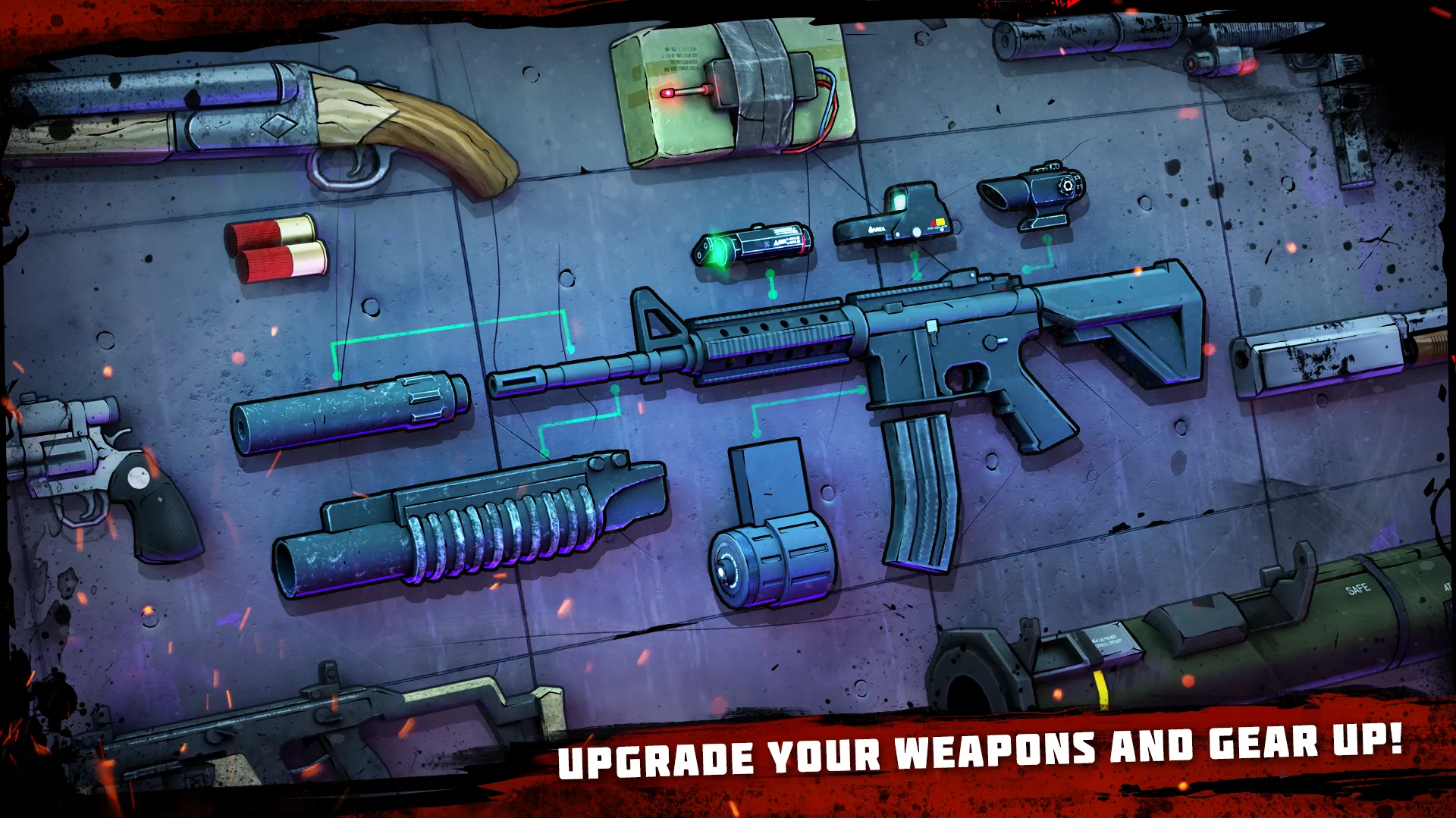 Zombie Conspiracy: Shooter [мод: бесплатные покупки] Screenshot 3
