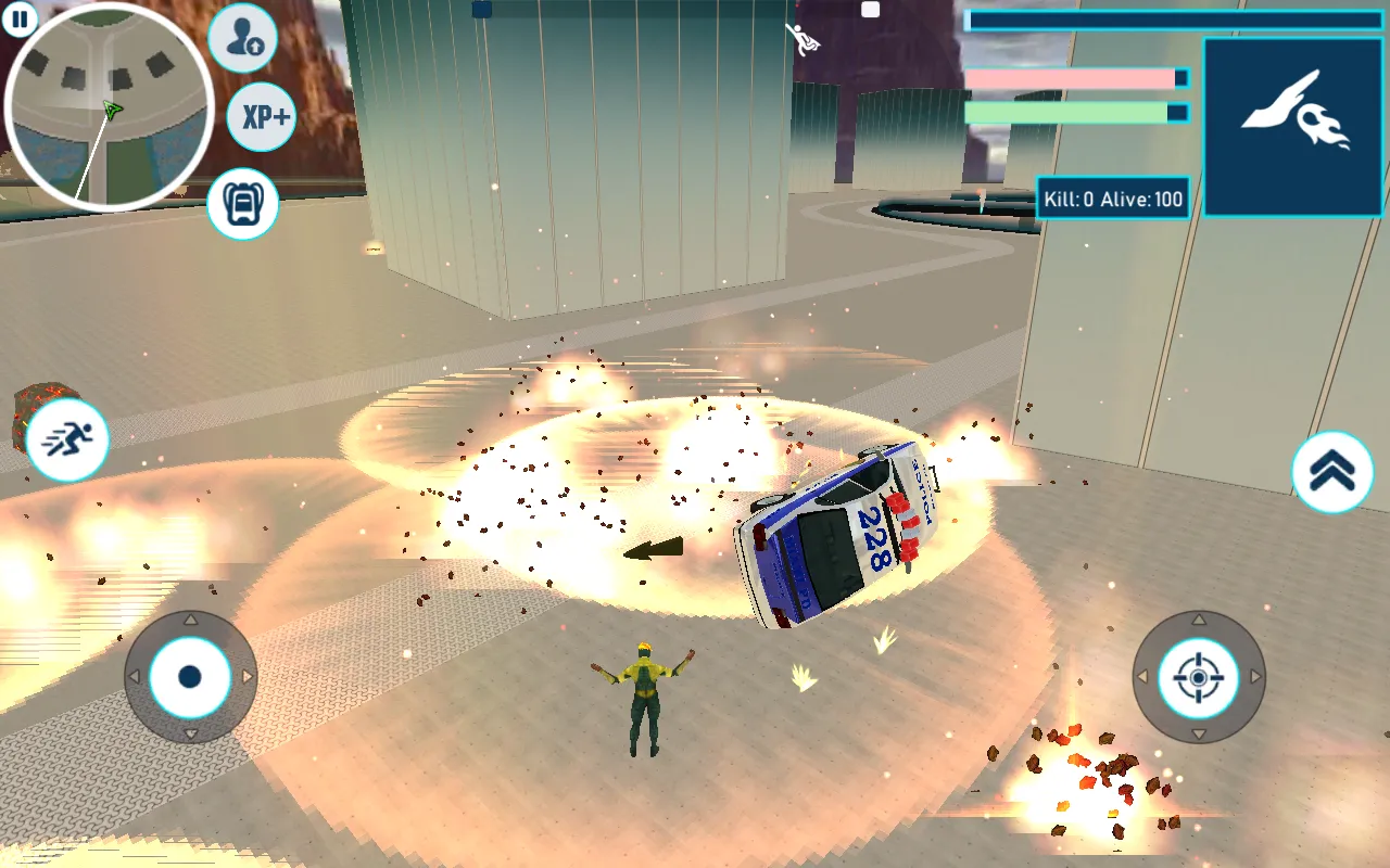 Superhero Battleground [мод: много денег] Screenshot 1
