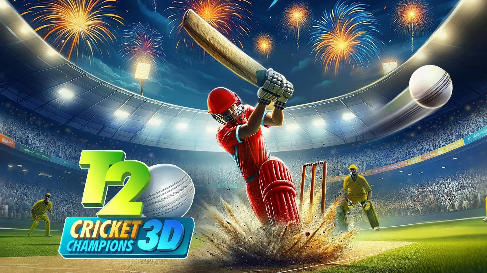 T20 Cricket Champions 3D v1.8.664 APK Мод (Бесплатные награды) Screenshot 1