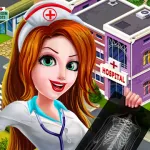Скачать полную версию Доктор Даш: больничная игра [мод: много денег] на Андроид