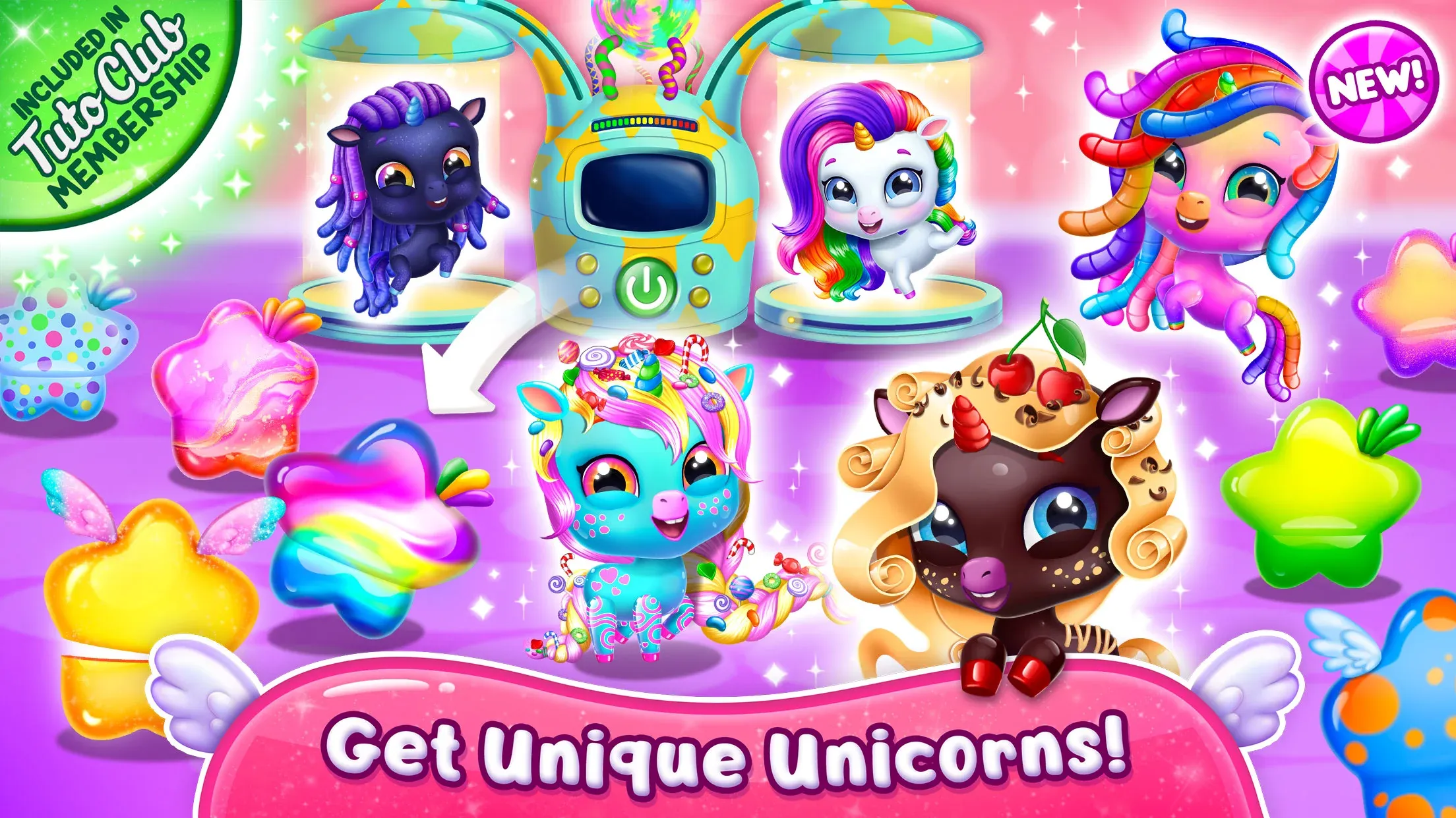 Kpopsies - Милые Единороги v1.18.194 APK Мод (Всё открыто) Screenshot 1